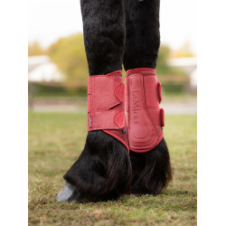 Stinchiere morbide LeMieux mesh Arika Mirtillo rosso Rosa