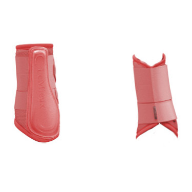 Stinchiere morbide LeMieux mesh Arika Mirtillo rosso Rosa