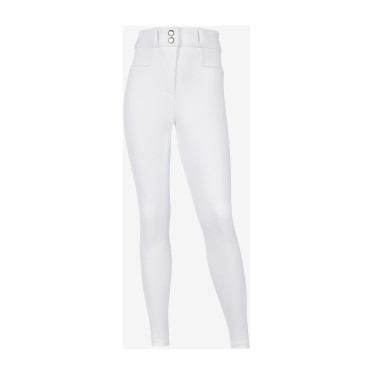 Pantaloni LeMieux grip alle ginocchia Izzy Young Rider Bianco