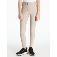 Pantaloni LeMieux grip alle ginocchia Izzy Young Rider Mandorla Beige