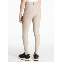 Pantaloni LeMieux grip alle ginocchia Izzy Young Rider Mandorla Beige Pantaloni LeMieux grip alle ginocchia Izzy Young Rider Mandorla Beige