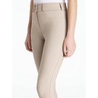 Pantaloni LeMieux grip alle ginocchia Izzy Young Rider Mandorla Beige