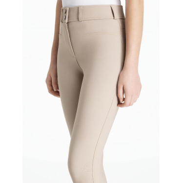 Pantaloni LeMieux grip alle ginocchia Izzy Young Rider Mandorla Beige Pantaloni LeMieux grip alle ginocchia Izzy Young Rider Mandorla Beige