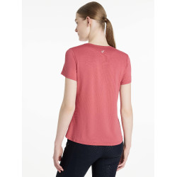 T-shirt sportivo LeMieux Mirtillo rosso Rosa