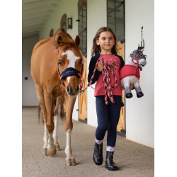 Maglietta a maniche lunghe Mini LeMieux Jamie Mirtillo rosso Rosa