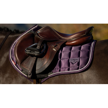 Sottosella LeMieux Loire Close Contact Square CSO Ginepro Viola