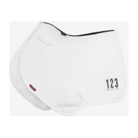 Tappetino LeMieux competition close contact square - cotone Bianco modello vecchio