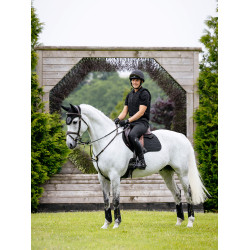 Tappetino LeMieux competition close contact square - cotone Nero
