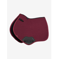 Tappetino LeMieux competition close contact square - cotone Bordeaux