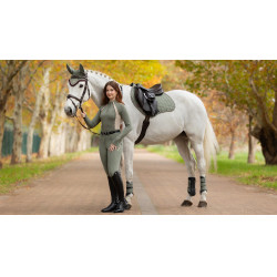 Tappetino LeMieux Reflective Suede Close Contact Square