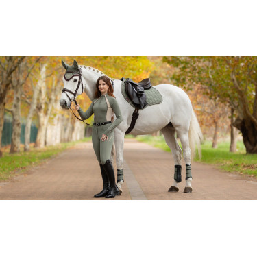 Tappetino LeMieux Reflective Suede Close Contact Square