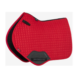 Tappetino LeMieux Reflective Suede Close Contact Square Peperoncino Rosso