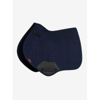 Tappetino LeMieux Reflective Suede Close Contact Square Marina Blu marino