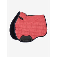 Tappetino LeMieux Reflective Suede Misto GP Square Mirtillo rosso Rosa Tappetino LeMieux Reflective Suede Misto GP Square Mirtillo rosso Rosa