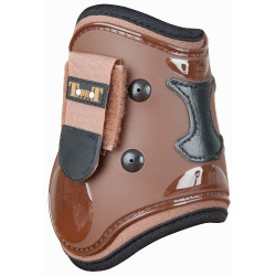 Paranocche in guscio e cuoio T de T Marrone / nero Paranocche in guscio e cuoio T de T Marrone / nero