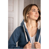 Felpa Pénélope Tressy Denim Blu Felpa Pénélope Tressy Denim Blu