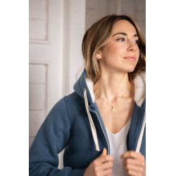 Felpa Pénélope Tressy Denim Blu
