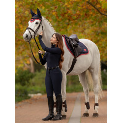 Sottosella LeMieux Loire Classic Close Contact Square Blu marino / mirtillo rosso