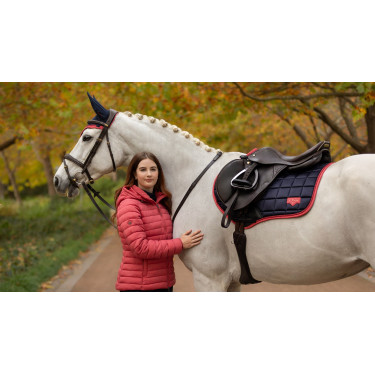 Sottosella LeMieux Loire Classic Close Contact Square Blu marino / mirtillo rosso