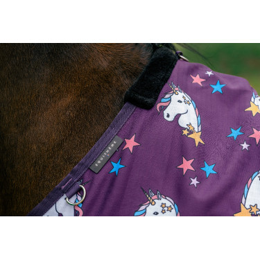 Coperta Equithème Unicorn standard 600D Prugna Viola Coperta Equithème Unicorn standard 600D Prugna Viola