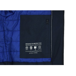 Parka Equithème Baptiste uomo Marina Blu marino