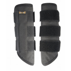 Protezione posteriore incrociata in cordura T di T Nero