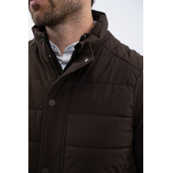 Gilet senza maniche Boston Harcour uomo Cacao Marrone