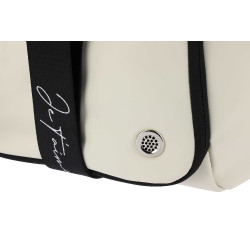 Borsa da weekend Je t'aime Equithème Ecrù Bianco