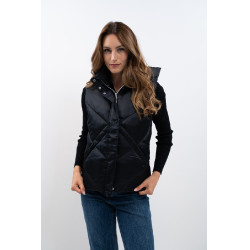 Gilet senza maniche Harcour Auxane Nero