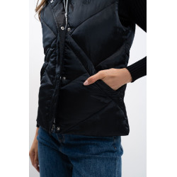 Gilet senza maniche Harcour Auxane Nero