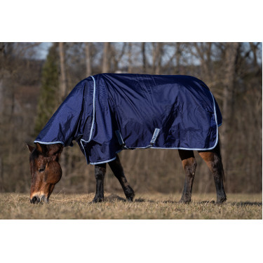 Coperta Bucas Atlantic Exclusive e copricollo Marina / blu Coperta Bucas Atlantic Exclusive e copricollo Marina / blu