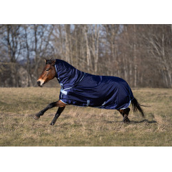 Coperta Bucas Atlantic Exclusive e copricollo Marina / blu