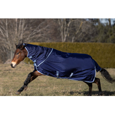 Coperta Bucas Atlantic Exclusive e copricollo Marina / blu Coperta Bucas Atlantic Exclusive e copricollo Marina / blu