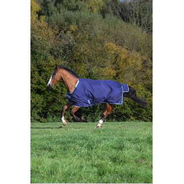 Coperta Bucas Atlantic Exclusive e copricollo Marina / blu Coperta Bucas Atlantic Exclusive e copricollo Marina / blu