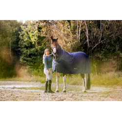 Coperta Bucas Shamrock Power Marino / argento Blu Coperta Bucas Shamrock Power Marino / argento Blu