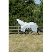 Coperta Bucas Sweet-Itch X light B/N Argento Coperta Bucas Sweet-Itch X light B/N Argento