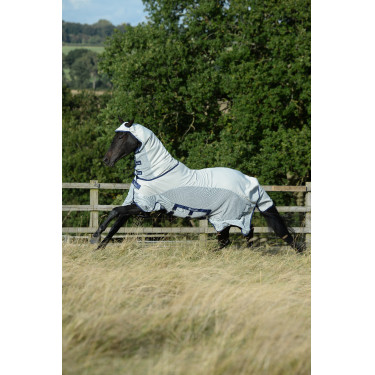 Coperta Bucas Sweet-Itch X light B/N Argento