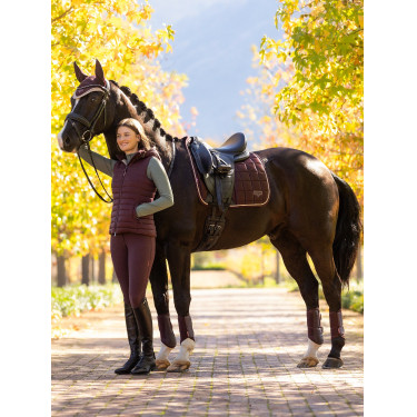 Pantaloni LeMieux grip ginocchia Isabelle donna Prugna Viola