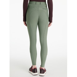 Pantaloni LeMieux grip ginocchia Isabelle donna Rosmarino Verde