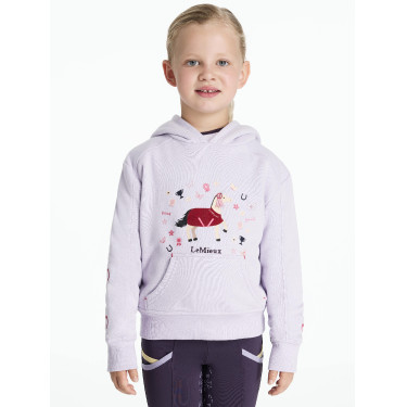Felpa con cappuccio Mini LeMieux Romi Lilla