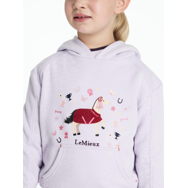 Felpa con cappuccio Mini LeMieux Romi Lilla Felpa con cappuccio Mini LeMieux Romi Lilla