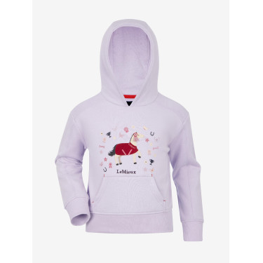 Felpa con cappuccio Mini LeMieux Romi Lilla Felpa con cappuccio Mini LeMieux Romi Lilla