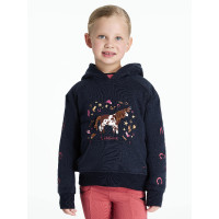 Felpa con cappuccio Mini LeMieux Romi Marina Blu marino