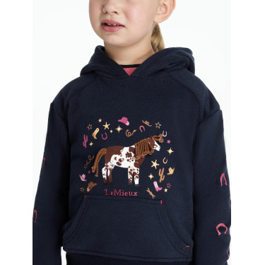 Felpa con cappuccio Mini LeMieux Romi Marina Blu marino Felpa con cappuccio Mini LeMieux Romi Marina Blu marino