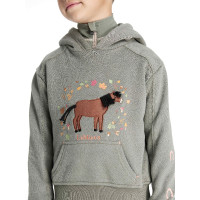 Felpa con cappuccio Mini LeMieux Romi Rosmarino Verde