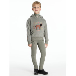 Felpa con cappuccio Mini LeMieux Romi Rosmarino Verde
