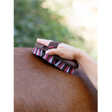 Spazzola LeMieux Flexi Soft Body Mirtillo rosso Rosa