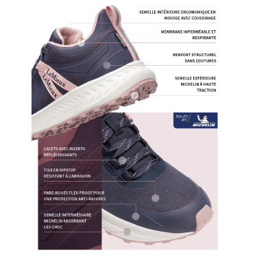 Sneakers LeMieux impermeabili Trax Viva Crepuscolo blu Sneakers LeMieux impermeabili Trax Viva Crepuscolo blu