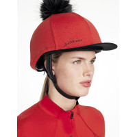 Cappello con pon pon LeMieux amovibile Classico Peperoncino Rosso
