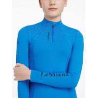 Strato base LeMieux Young Rider Classique a maniche lunghe Blu benetton Strato base LeMieux Young Rider Classique a maniche lunghe Blu benetton